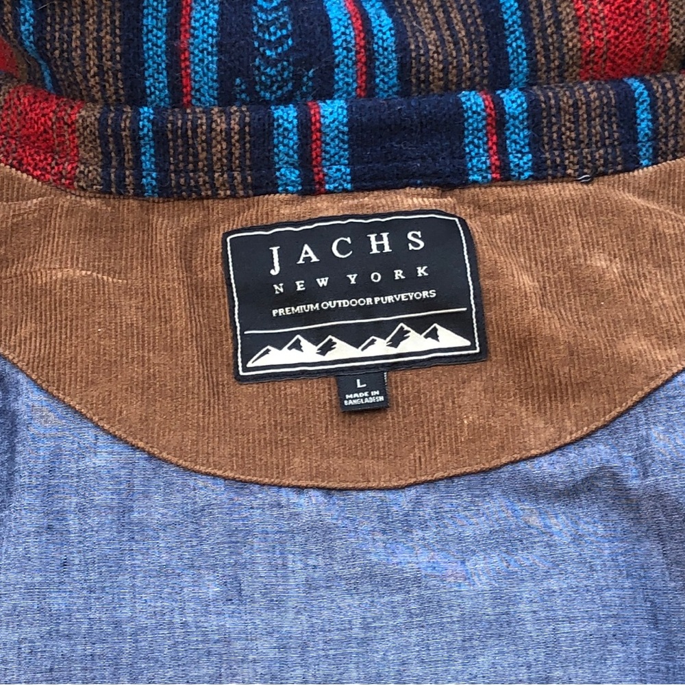 Casual Blue and Red Striped Button Down Shirt
